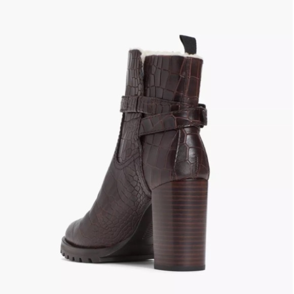 Paige • NADINE FAUX SHEARLING CROC BOOTS - Picture 7 of 7